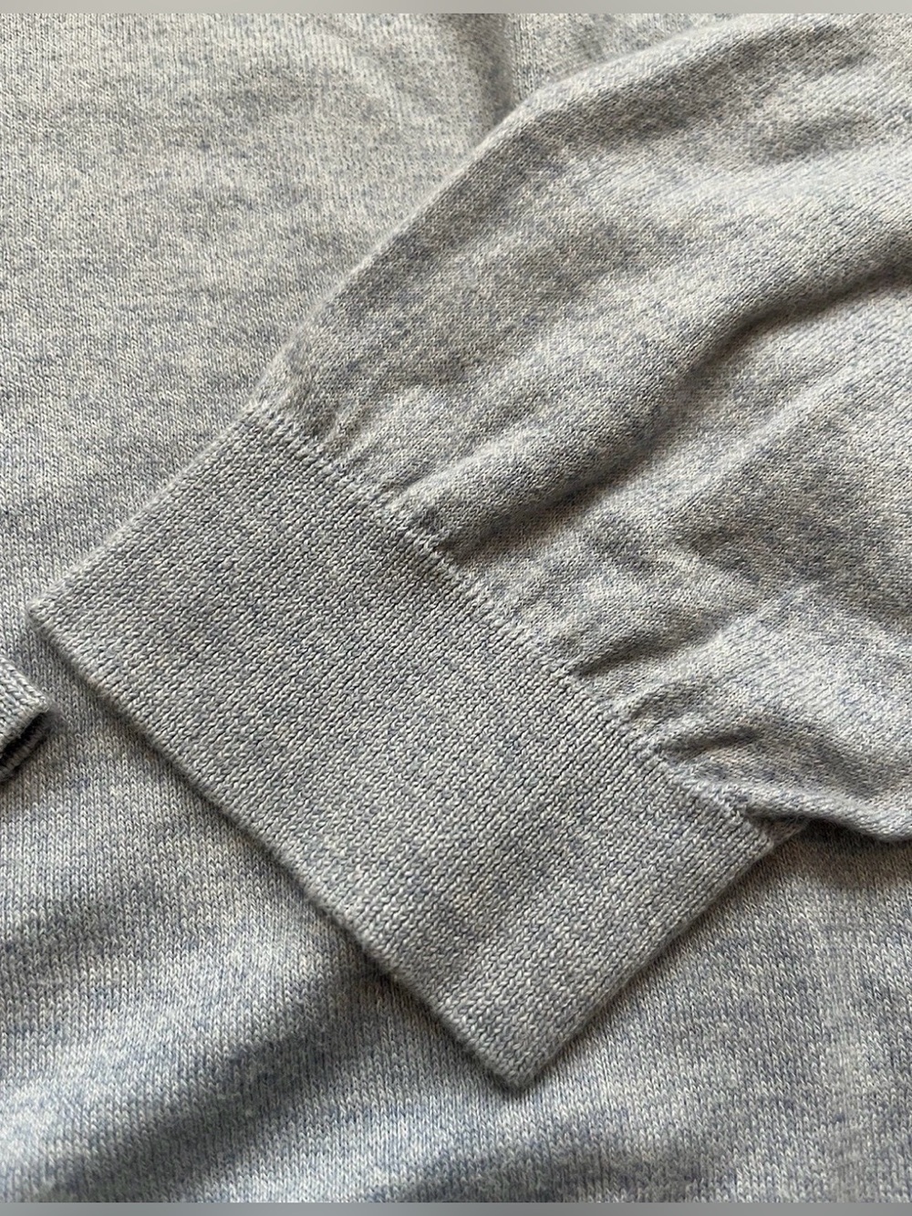Brucello Cucinelli Men’s Cotton V-neck Sweater Italy Size 50 Medium Light Blue - Picture 4 of 15